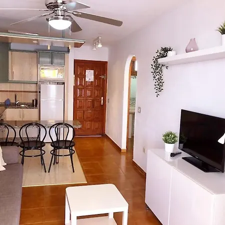 Con Vistamar Y Piscina Climatizada En Garden Apartamento *