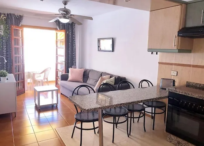Apartmán Con Vistamar Y Piscina Climatizada En Garden *
