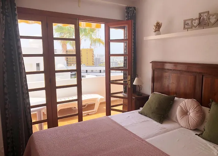 アパート Con Vistamar Y Piscina Climatizada En Garden Playa Feñabe
